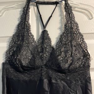 Victoria’s Secret Size: large Color: black lingerie
